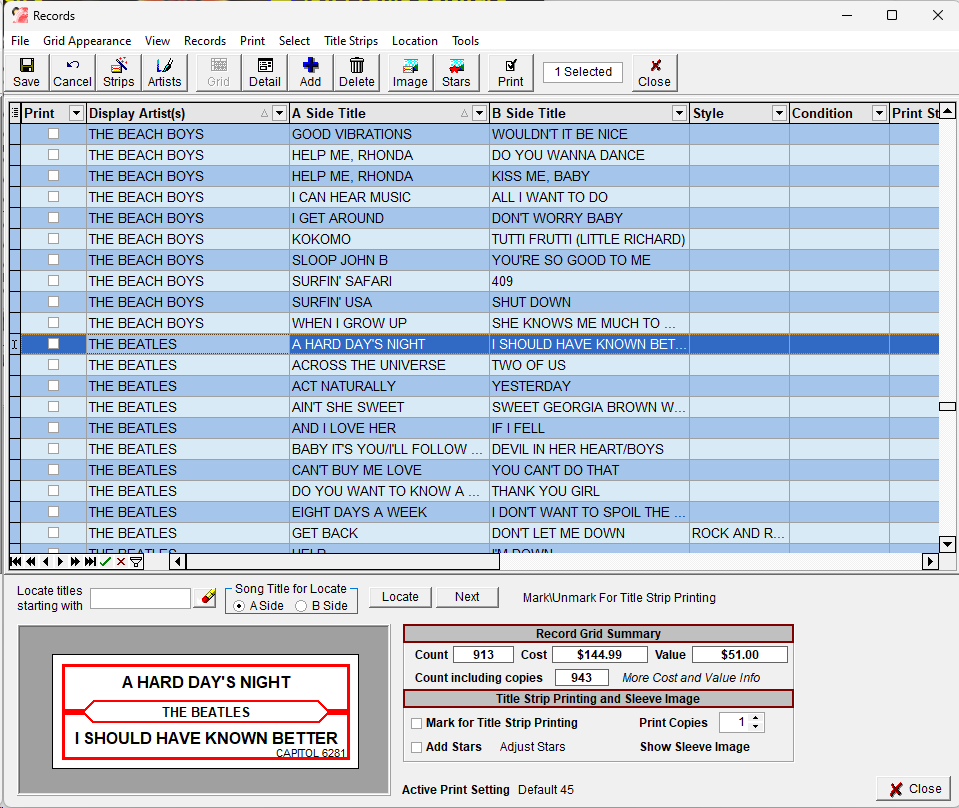 Jukebox Window JukeBox 6 | low Profile Software